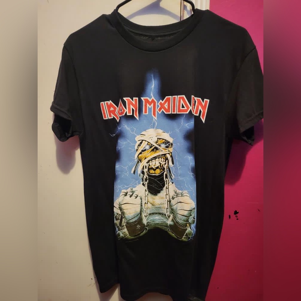 iron maiden tee